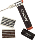 CO2 Inflator Tubeless Tire Repair Tool Kit with Storage Canister, Insertion Tool and Plugs E10982