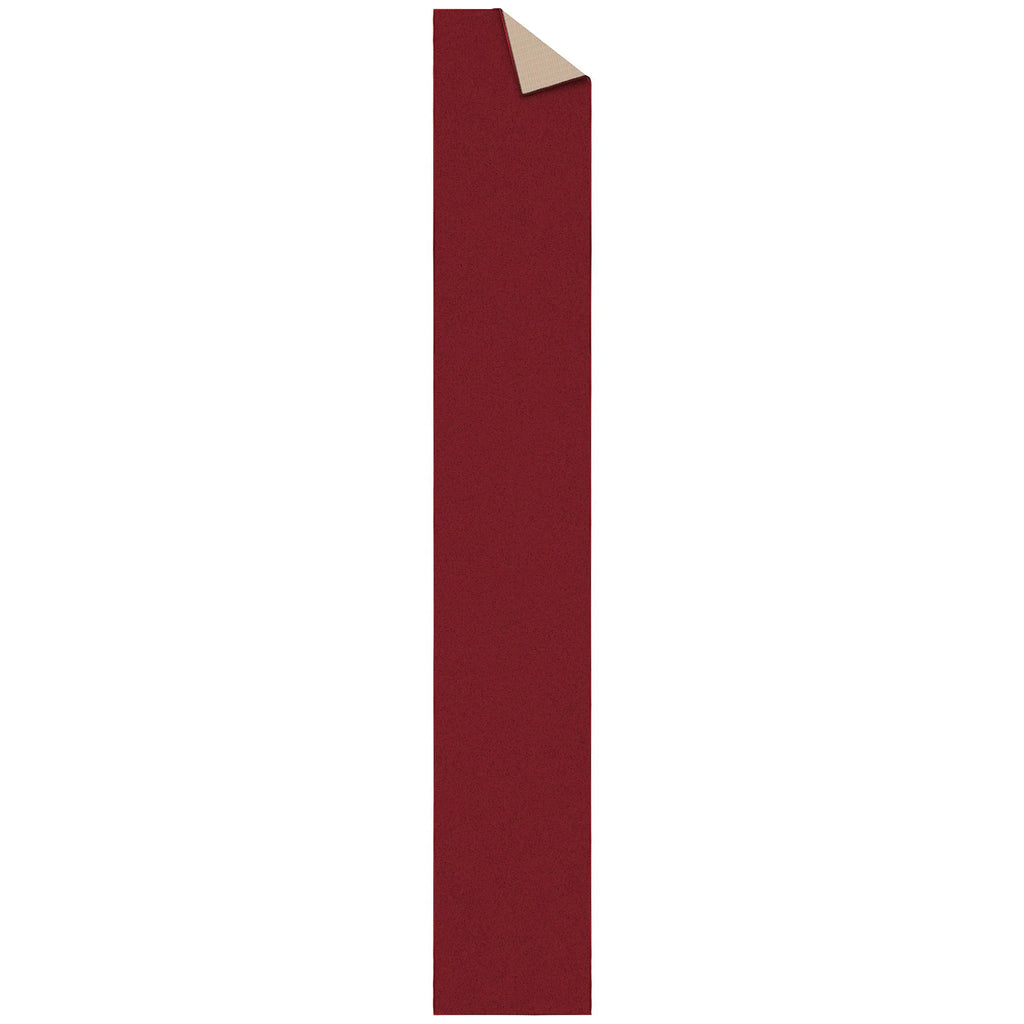 Red Non-Slip Rubberback Runner Rug, 1'10" x 12' L890