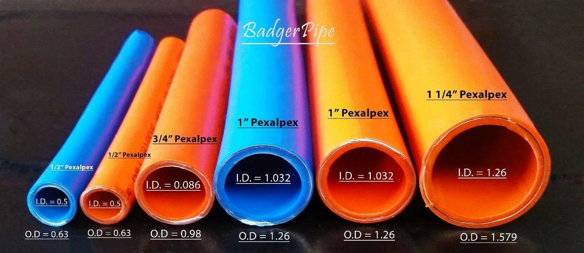 1/2"-1000' Orange Pex-al-pex Tubing K441