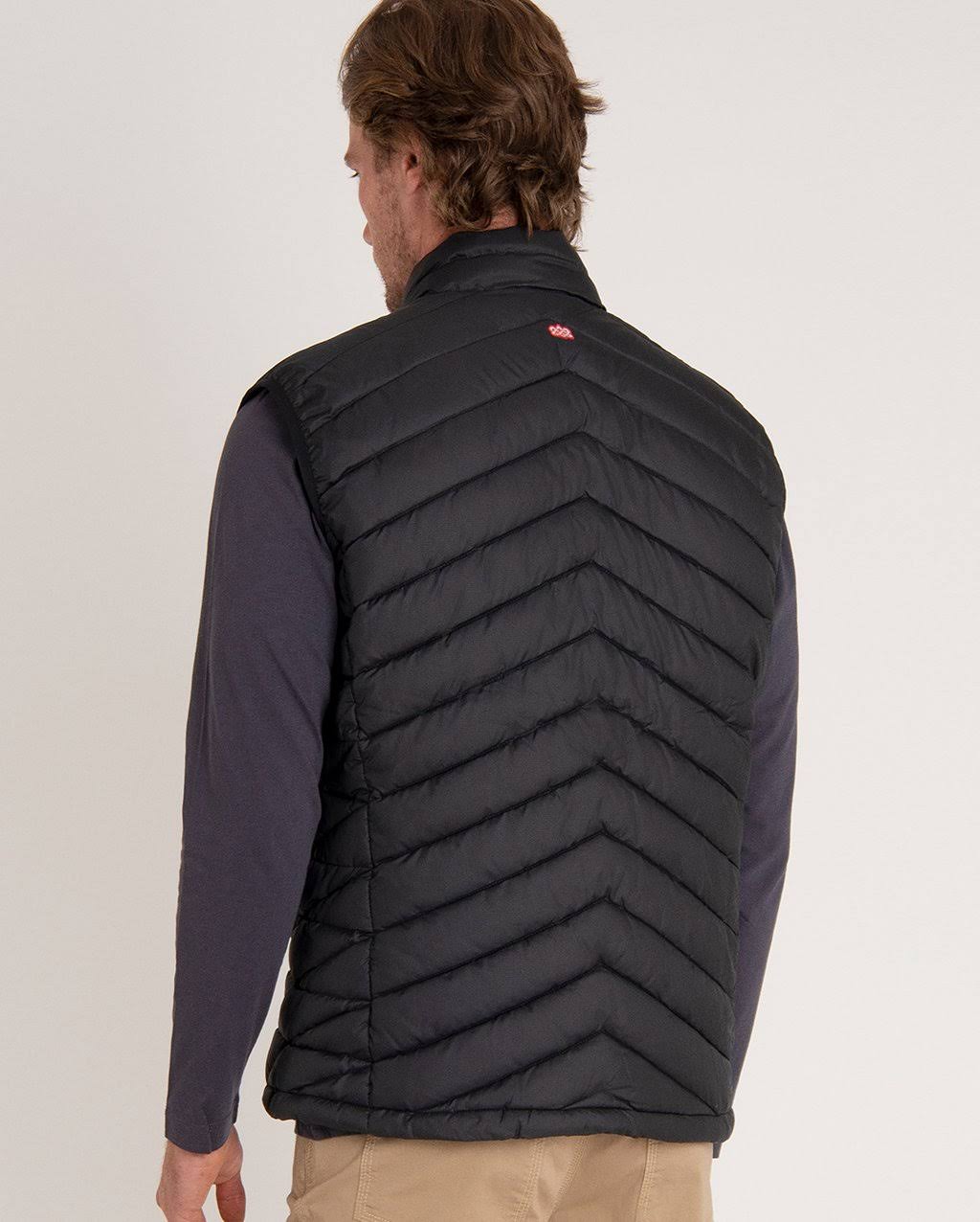 Black M Featherless Down Vest E4047