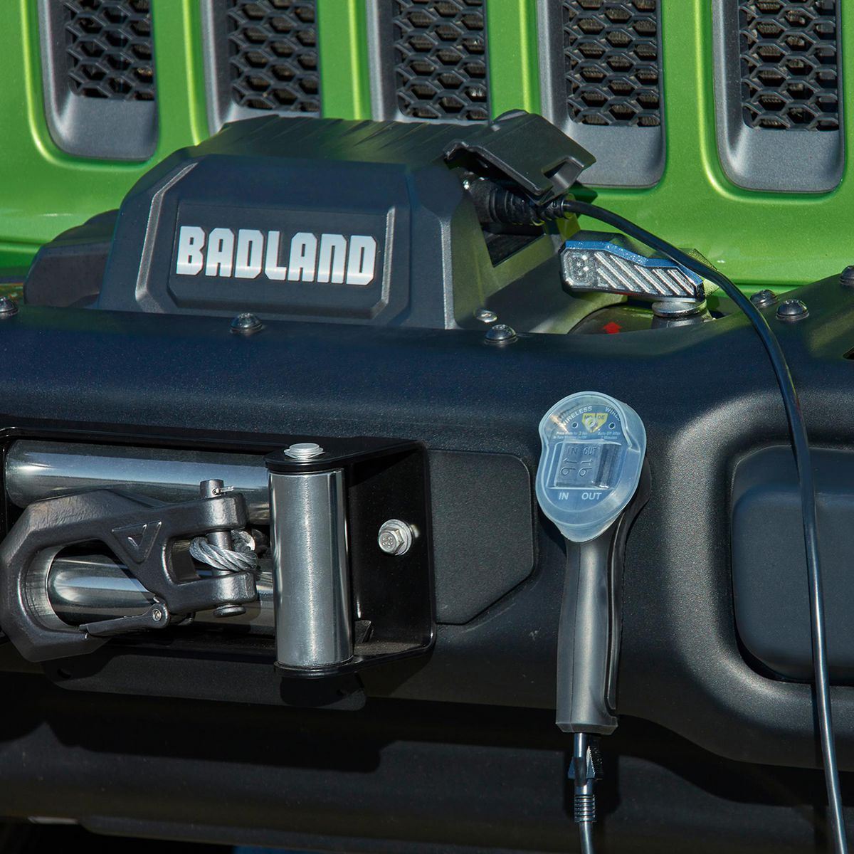 12,000 lb. Steel Rope Winch with Wireless Remote D918877