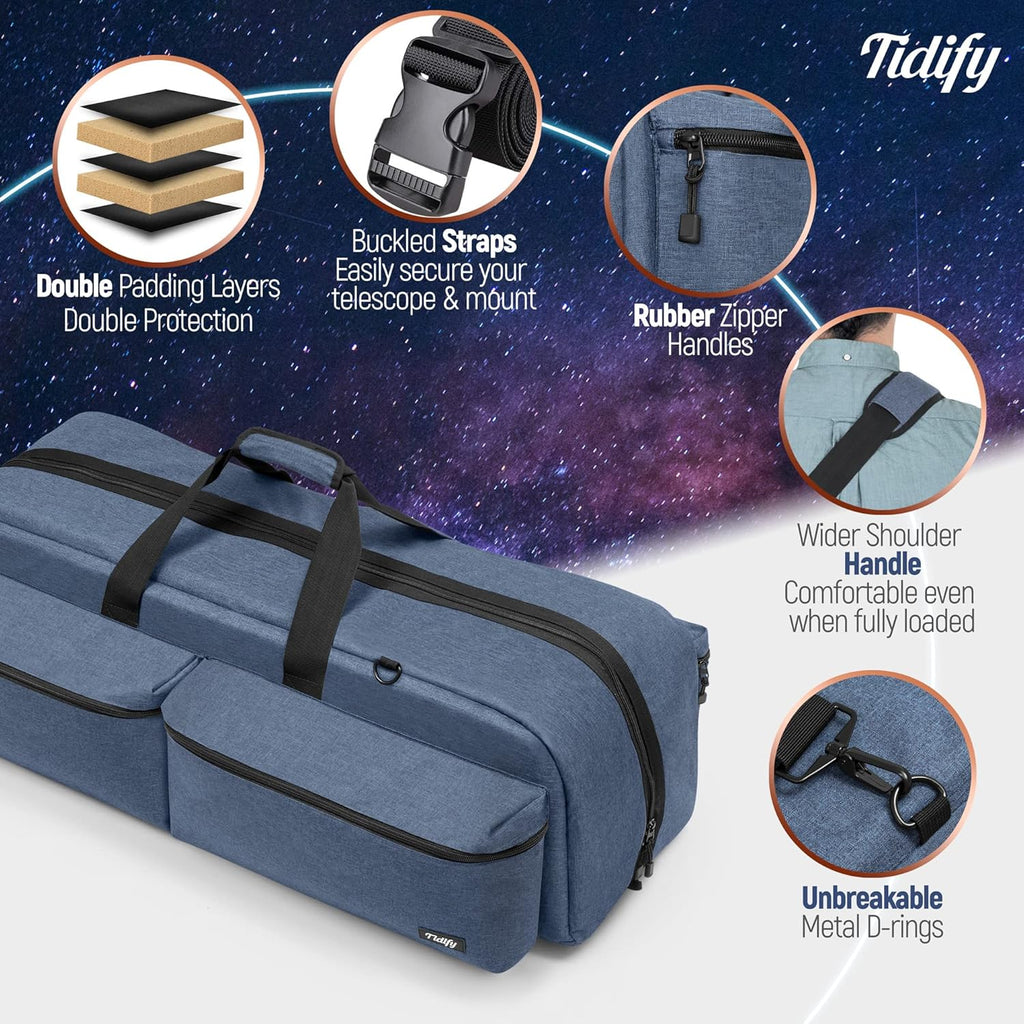 Extra Large Telescope and Tripod Case/Bag - 40” X 12.3” X 12.3” Y647135