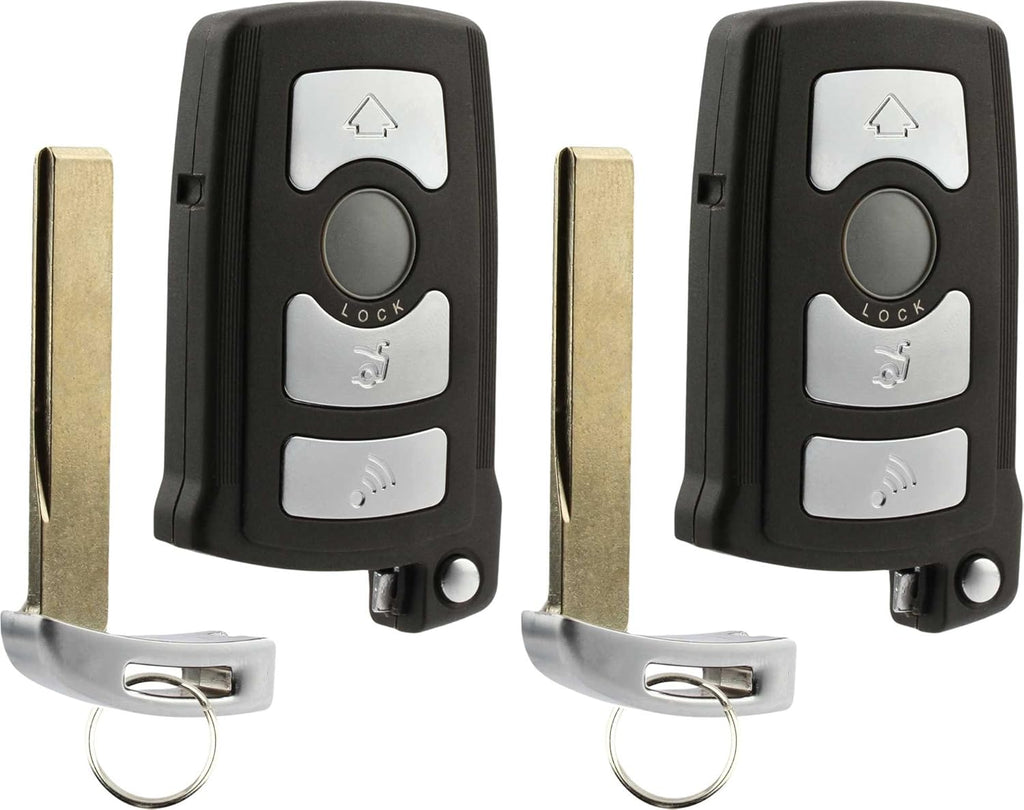 Keyless Entry Remote Control Car Key Fob Replacement (Pack of 2) U93622