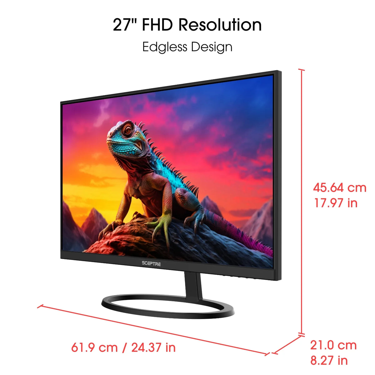 27-Inch Quad HD IPS LED Monitor 2560 x 1440 100Hz 99% sRGB K706011