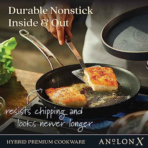12 Piece Nonstick Induction Cookware Set Charcoal Gray C1985