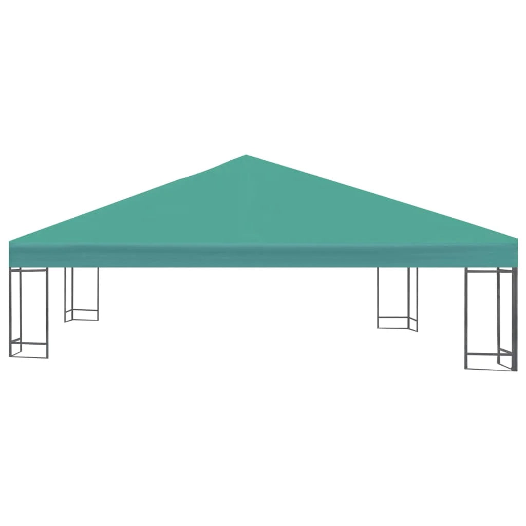 Green 10 x 10 ft Waterproof Gazebo Top Cover Canopy Replacement M8975