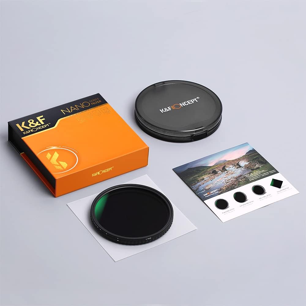 58mm Variable ND Filter ND8-ND128 3-7 Stop Y95315