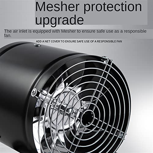 6/7/8 Inch Exhaust Fan with Mounting Base and Protection Mesh U88231
