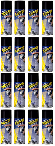 Matte Black Rubber Spray B5282