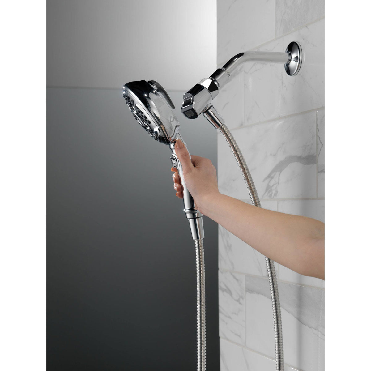 Chrome 7-Setting Hand Shower M643