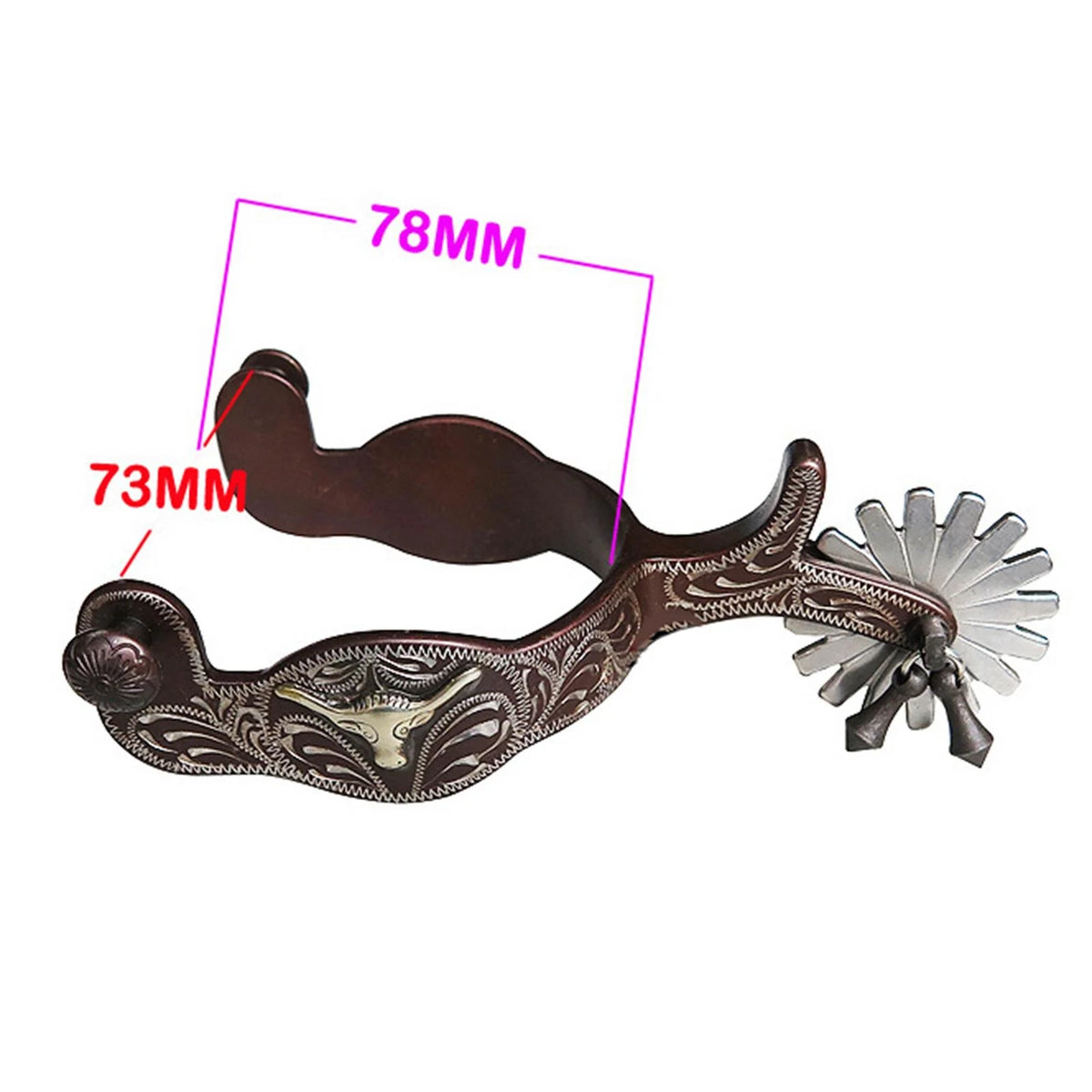 Brown Western Spur S6709