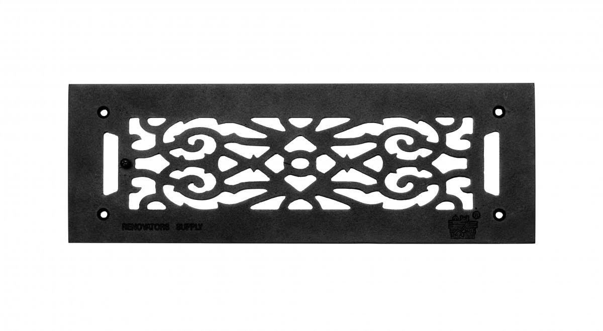 Cast Victorian Heat Air Grille 5 1/2x22 x 16x22 Z519