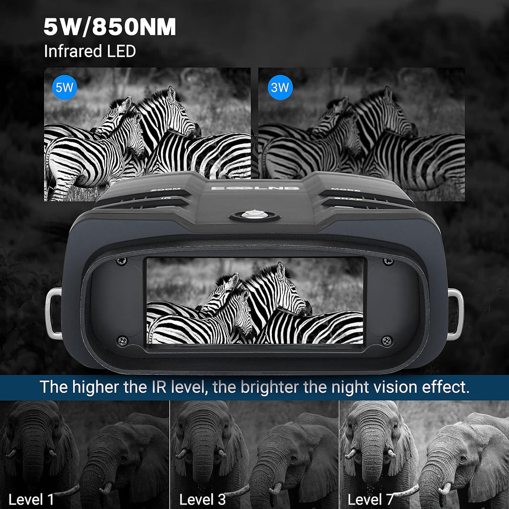 1080P Night Vision Binoculars with 64G Card Pack of 2 B88539