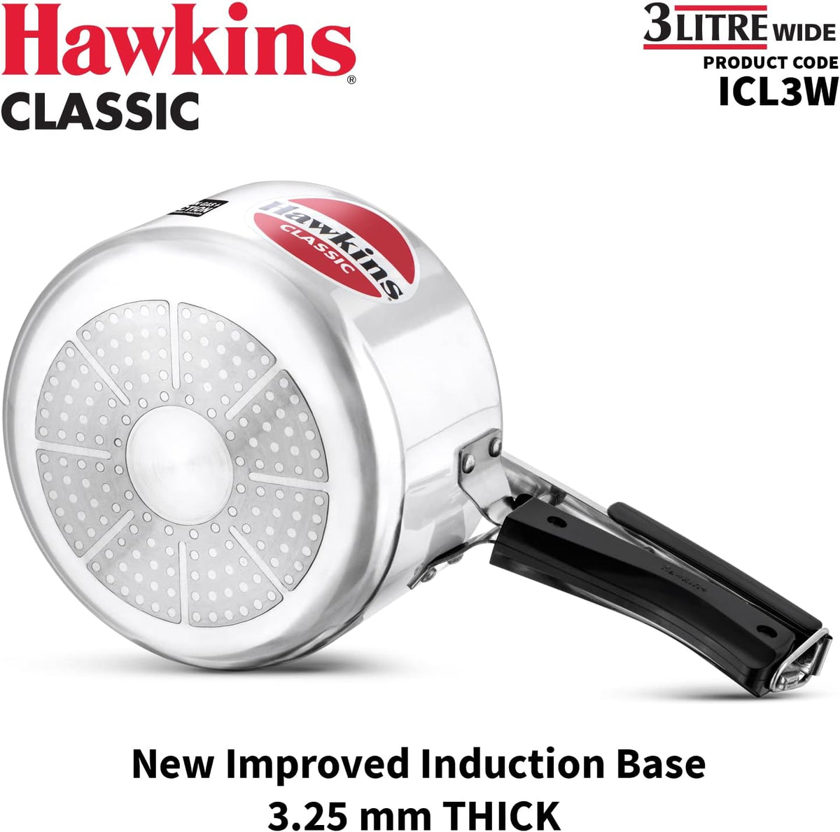 3 liter aluminum pressure cooker N98588