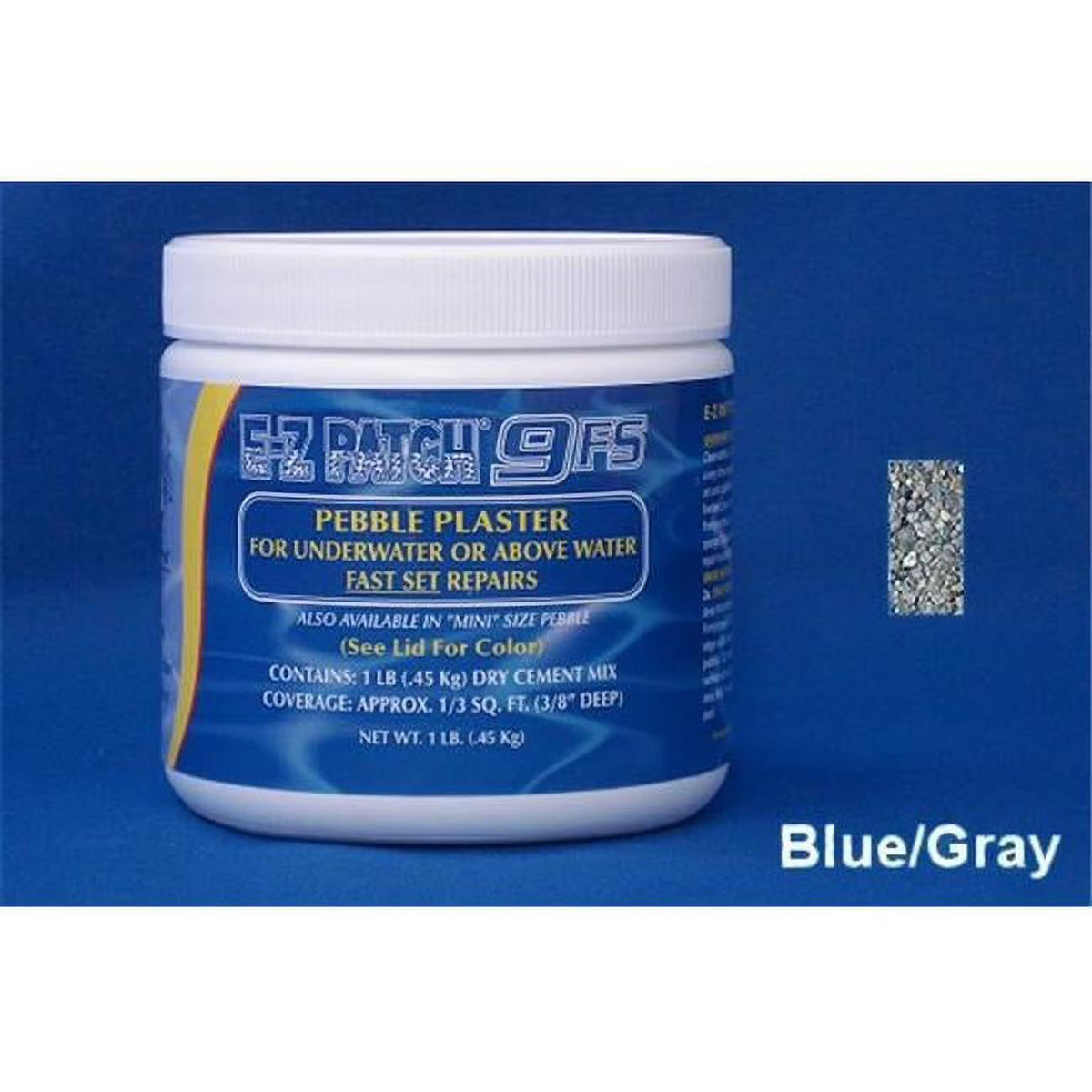 3 No. PEBBLE PLASTER FAST SET - BLUE-GRAY U78462