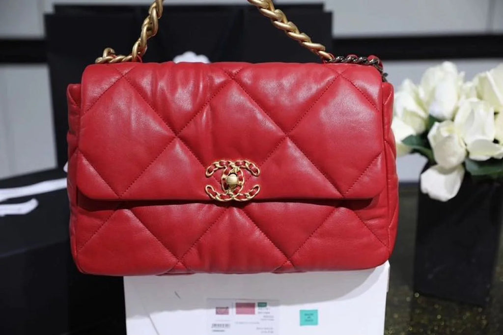 Red 26cm Handbag Y777070