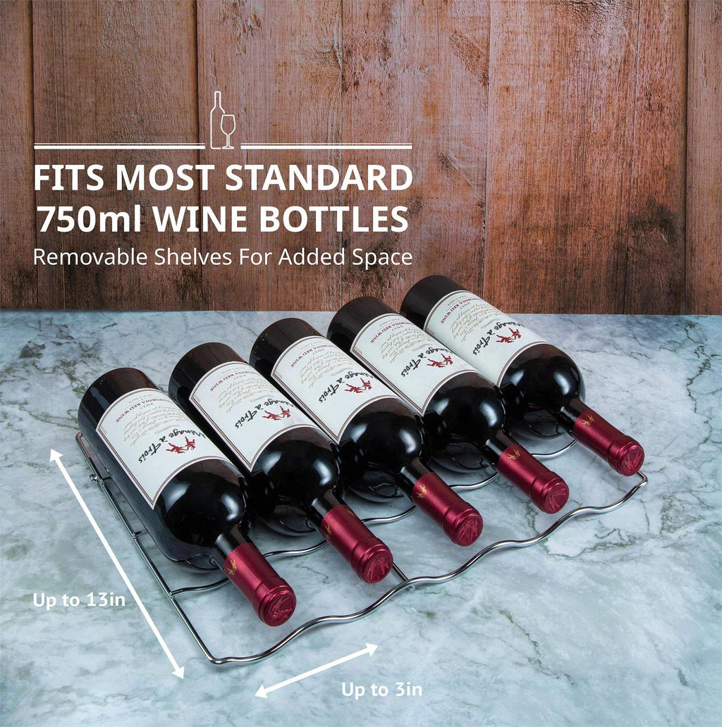 Dual Freestanding 33 Bottle Wine Cooler Y6558