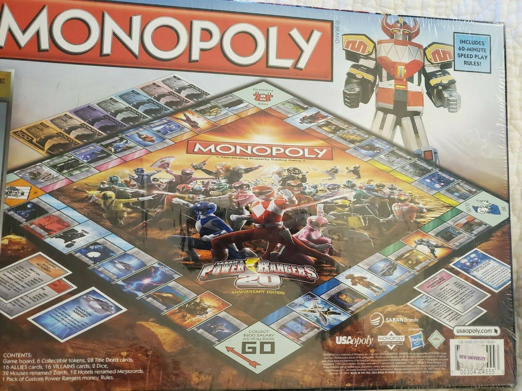 Monopoly: Power Rangers 20th Anniversary Edition E6493