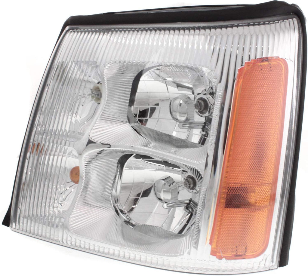Headlight Assembly Set of 2 Halogen D7105