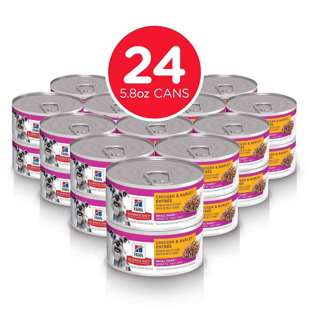 Adult 7+ Chicken & Barley Dog Food X1544