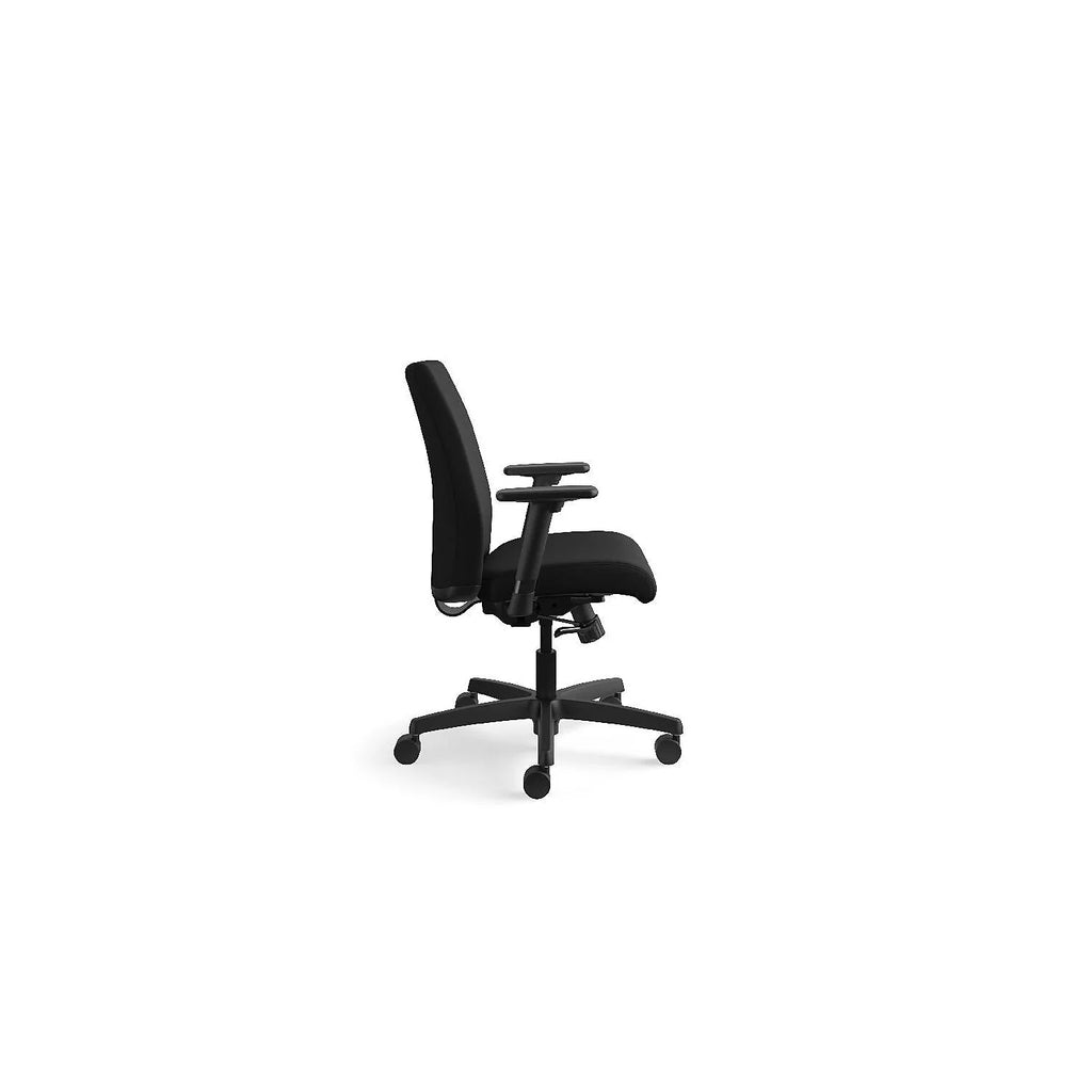 Black Fabric Low-Back Task Chair D93980