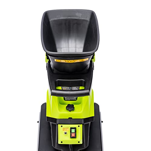 15-Amp Electric Garden Chipper with Collection Bin N6131