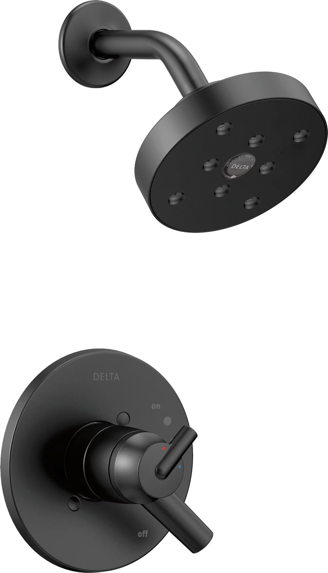 Matte Black Shower Trim L745