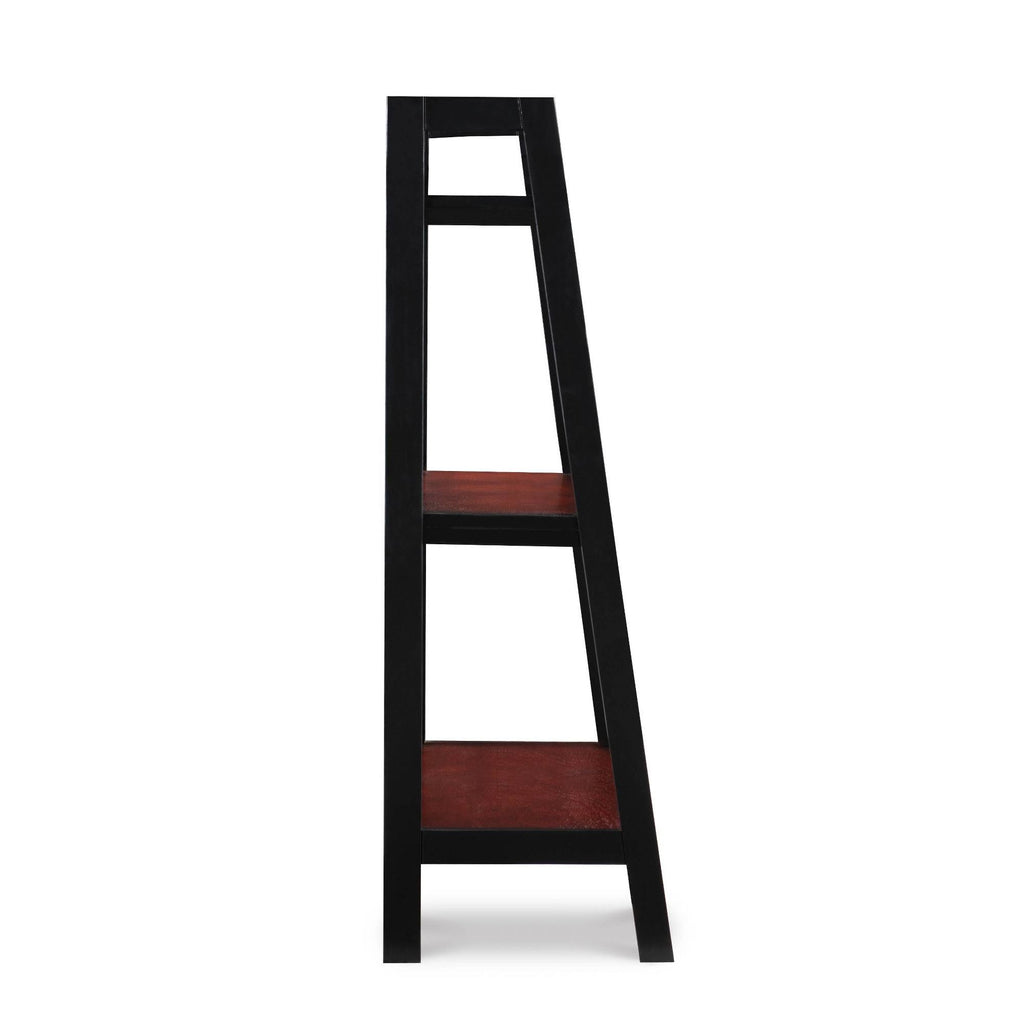 3 Shelf Bookshelf Black Cherry H705031