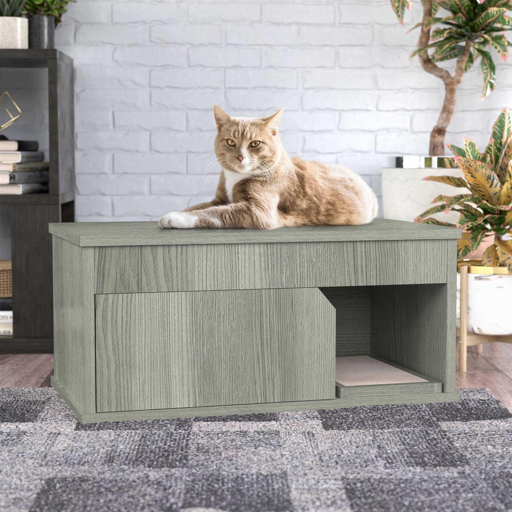 Cat Litter Box Enclosure One Door Z6819