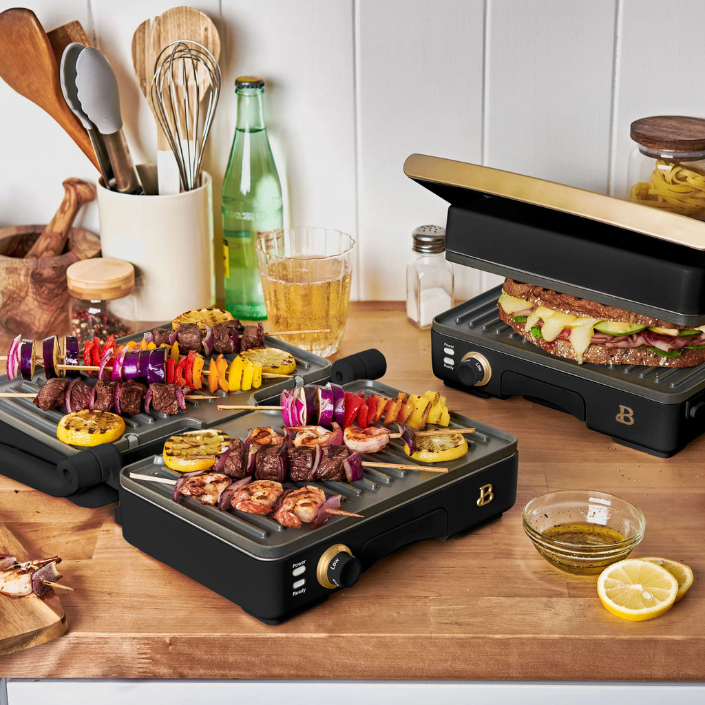 2-in-1 Panini Press & Grill C19305