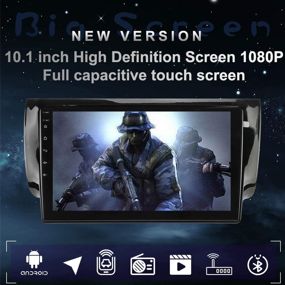 Android 10.1 Car Radio Stereo Navigation Bluetooth Touch Screen O405192