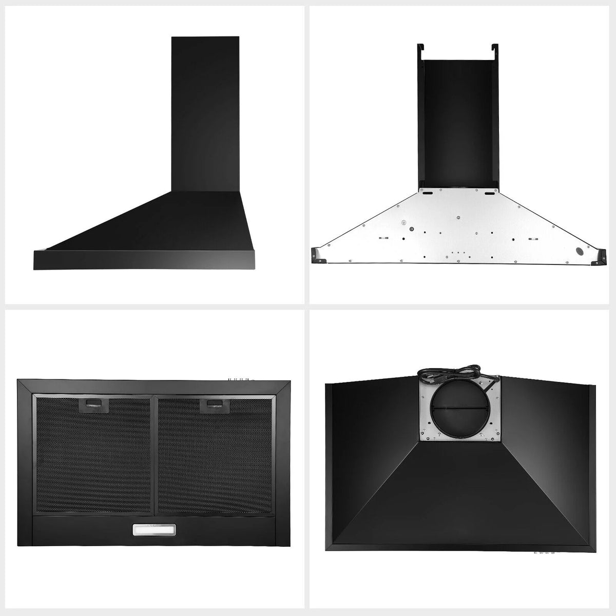 30 inch Stainless Steel Wall Mount Range Hood Q10133