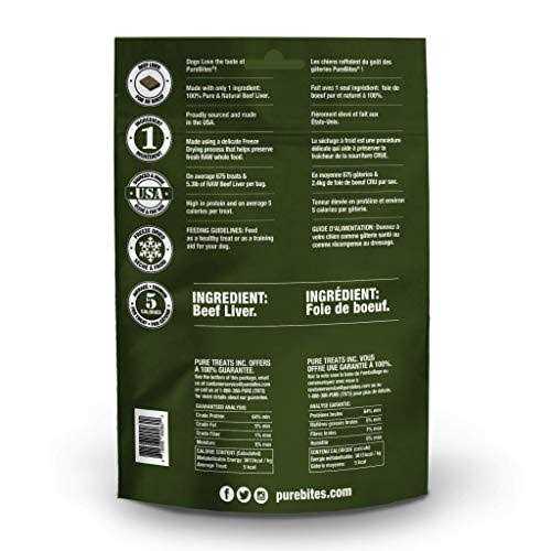Freeze Dried Beef Liver Dog Treats Y110598