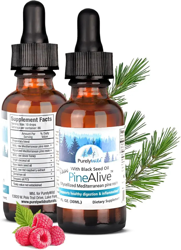 Raw Pine Resin & Black Seed Oil Complex 1 fl oz P53472