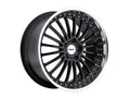 Black 19x8 5x100 35et Wheel E555