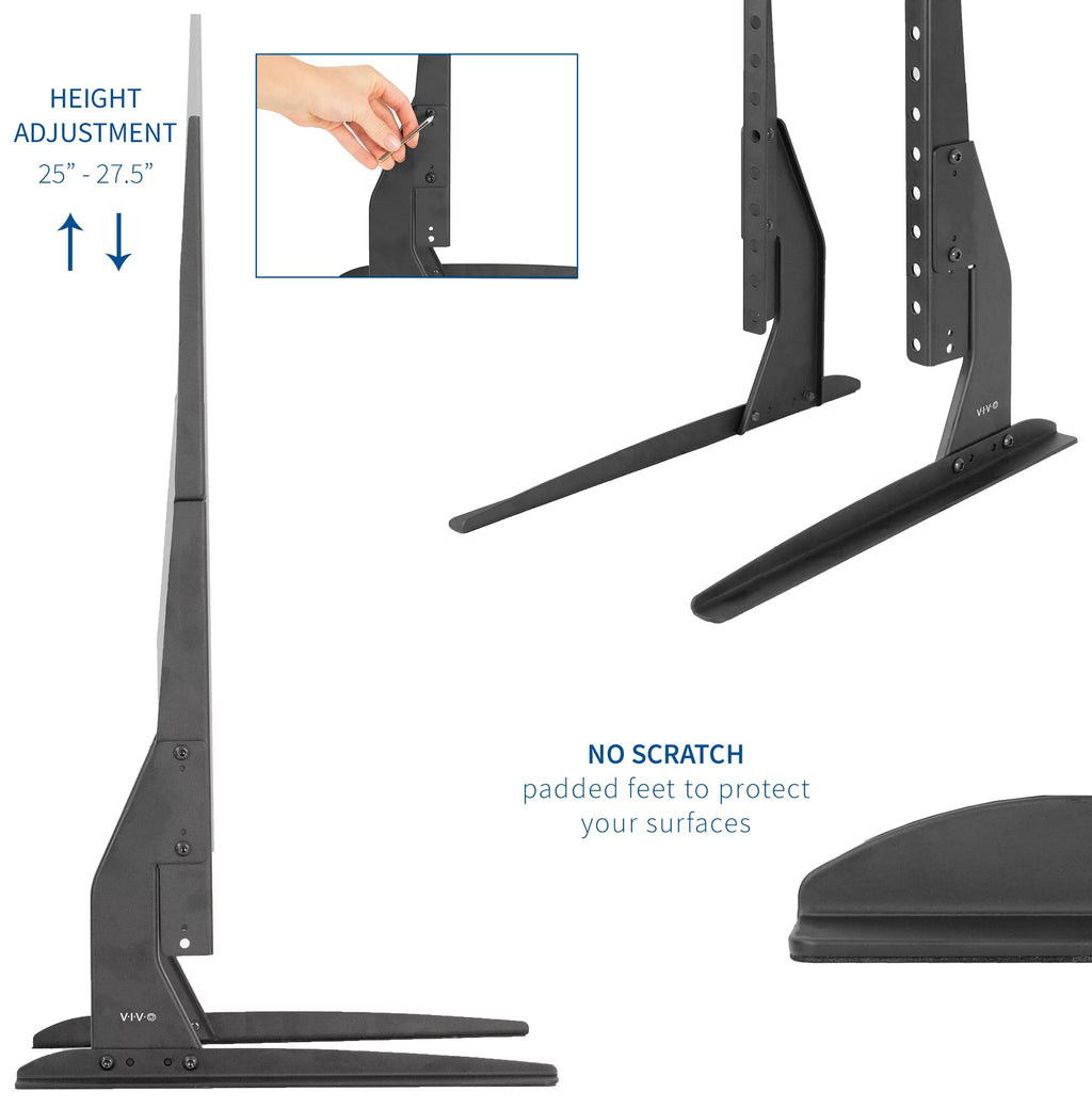 Universal LCD Flat Screen TV Table Top Stand K72016
