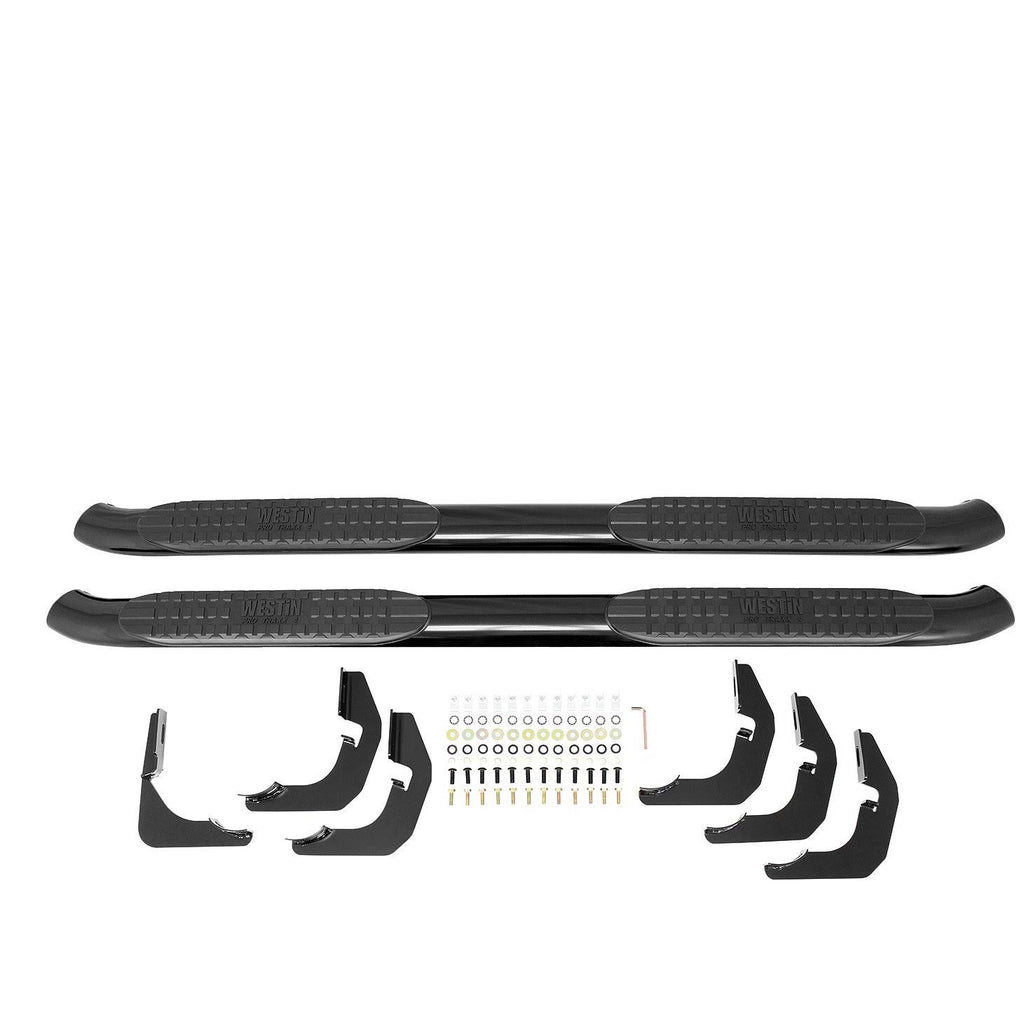 Oval Nerf Step Bars Cab Length W607