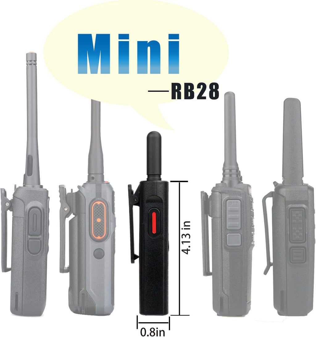 4 Pack Rechargeable Two Way Radio with Screen O61127
