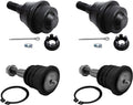 Front Upper and Lower Ball Joints Pack of 2 X7626