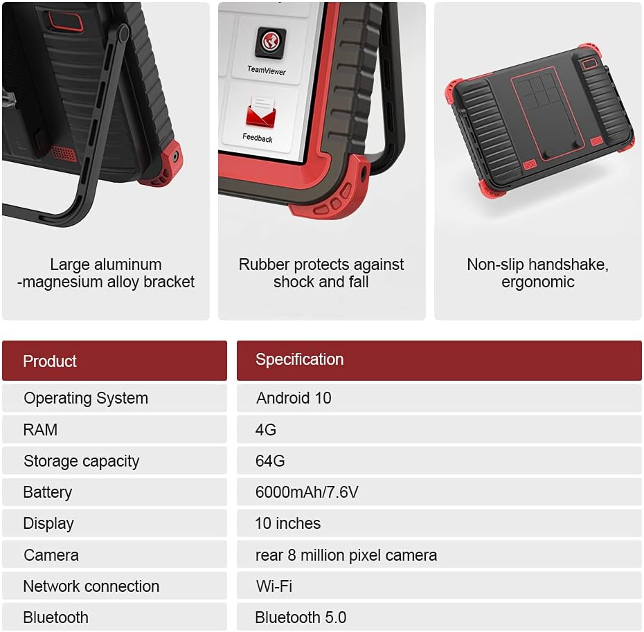 Bi-Directional Full Systems Diagnostic Scan Tool with 31+ Reset Functions W733917