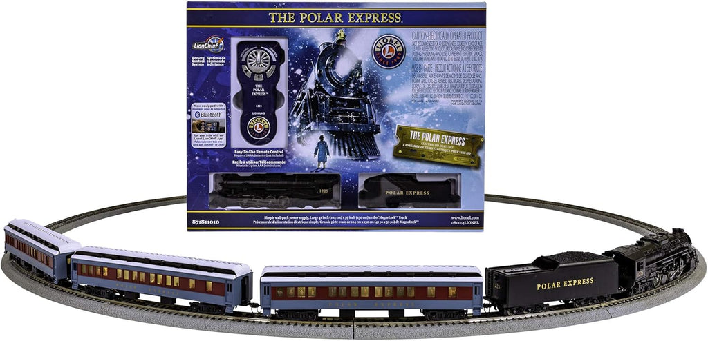 The Polar Express Electric HO Gauge Model Train Set with Remote and Bluetooth F2661