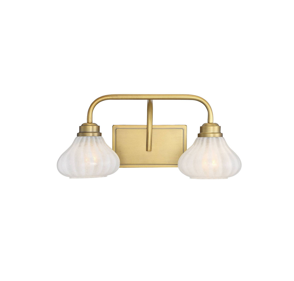 2 Light Warm Brass Bath X960