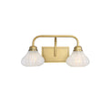 2 Light Warm Brass Bath X960