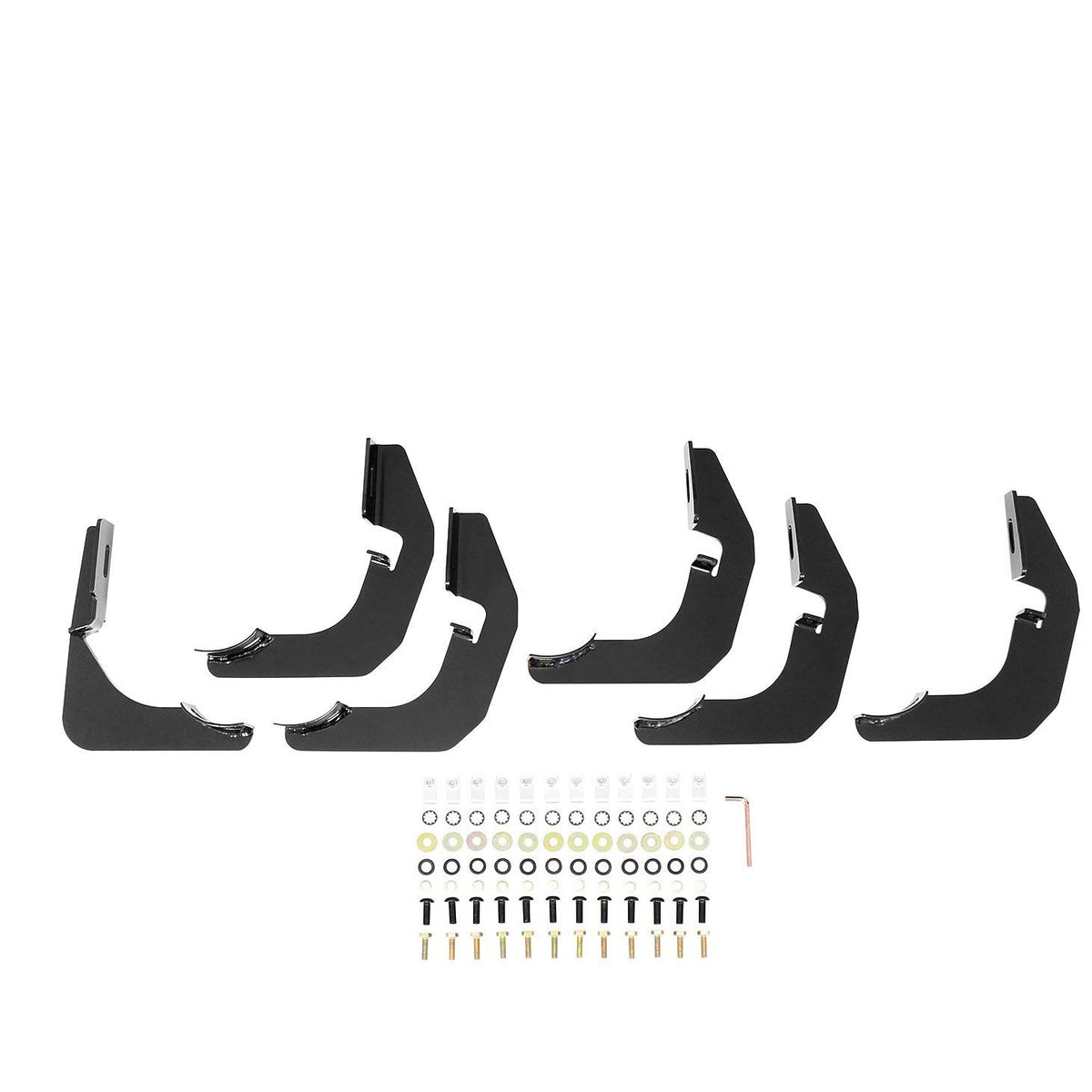 Oval Nerf Step Bars Cab Length W607