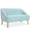 Blue Loveseat B6604