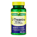 L-Theanine 100 mg Capsules Dietary Supplement Y98561