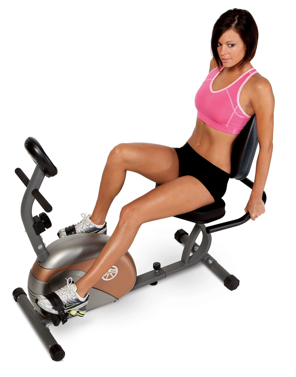 Recumbent Magnetic Exercise Bike Y15846