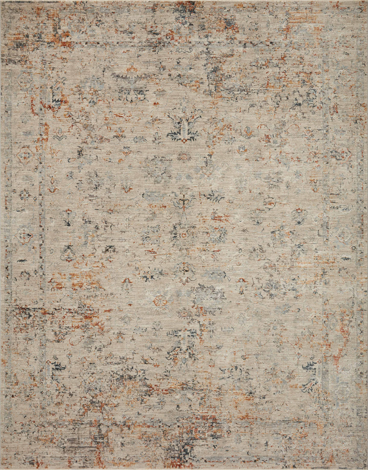 Silver Spice 6'7 x 9'10 Rug Q2202