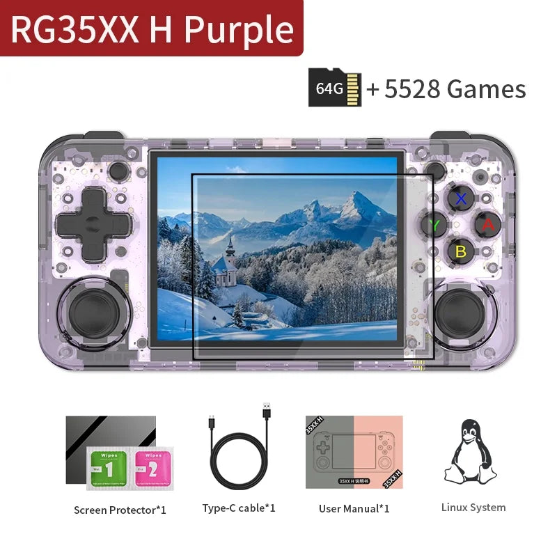 Handheld Game Console 3.5 inch IPS Screen 3300mAh 64G Y501249