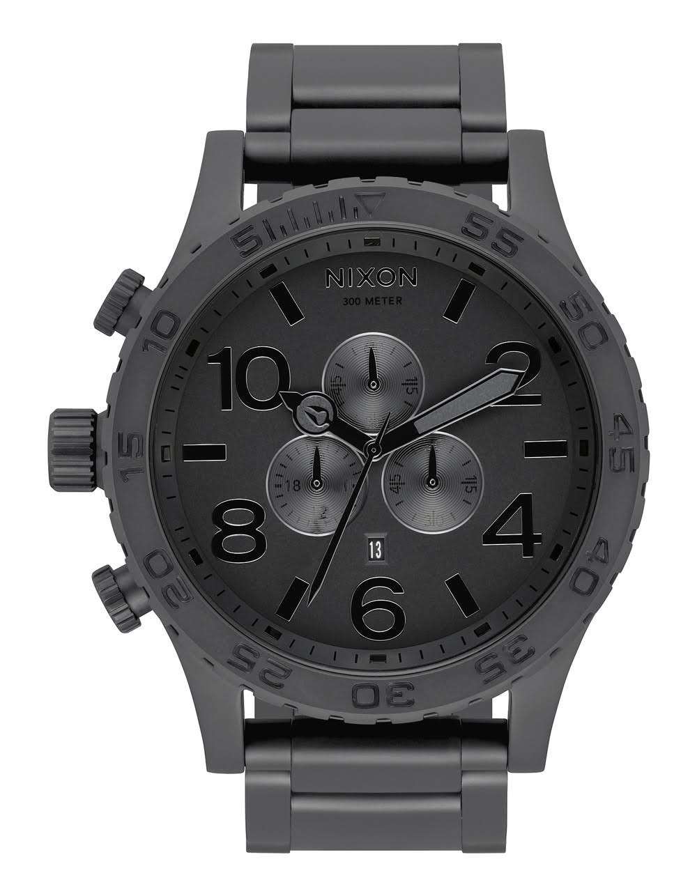 Matte Black Chrono Watch O770